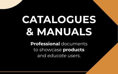 Catalogues and Manuals design layout