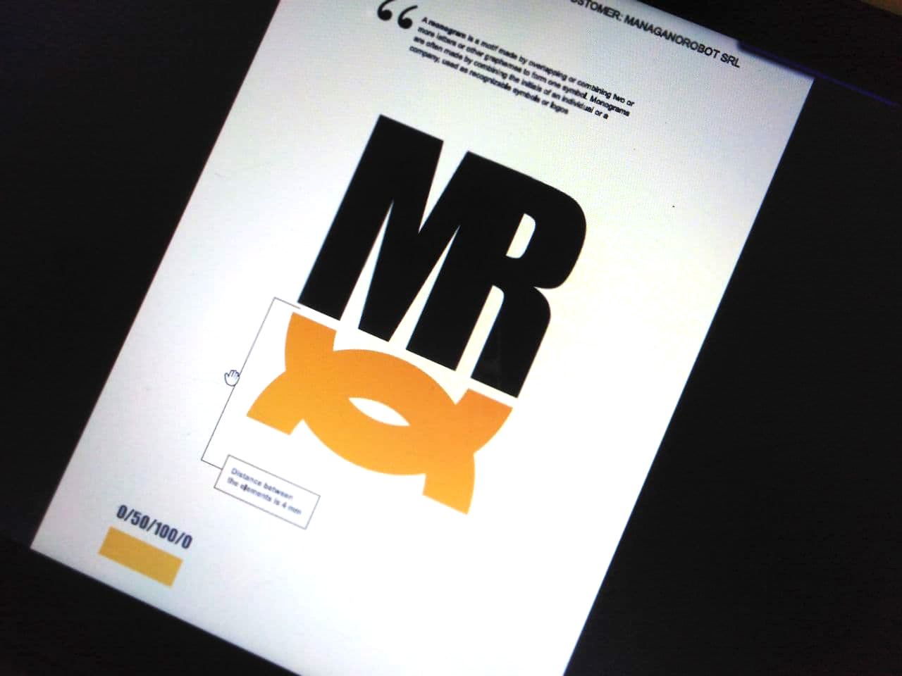 MANGANO ROBOT - logo design