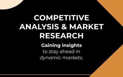 Competitive analysis and market research