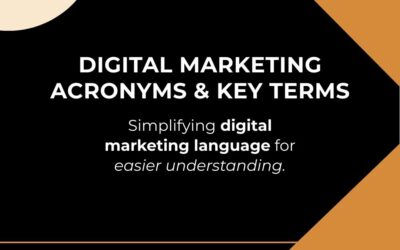Digital Marketing Acronyms and Key Terms – Client Guide