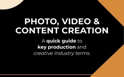 Photo, Video and Content Creation – Client Glossary