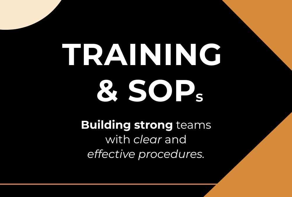 SOPs MANUALS FOR ANY SECTOR