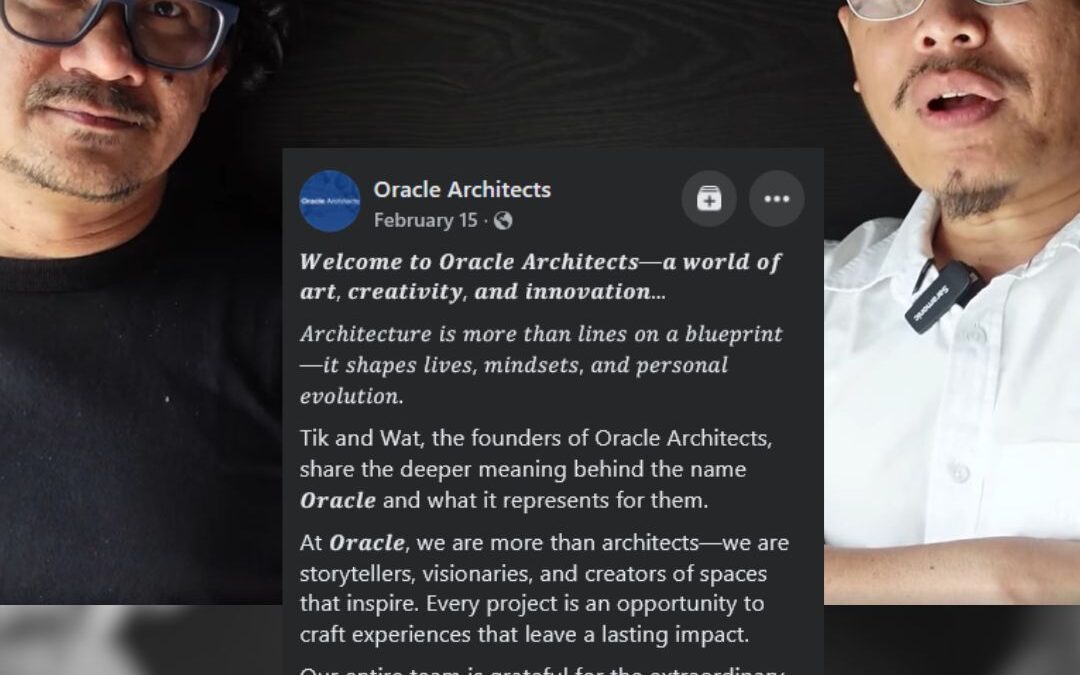 Oracle Architects – Content Strategy – Editorial Direction