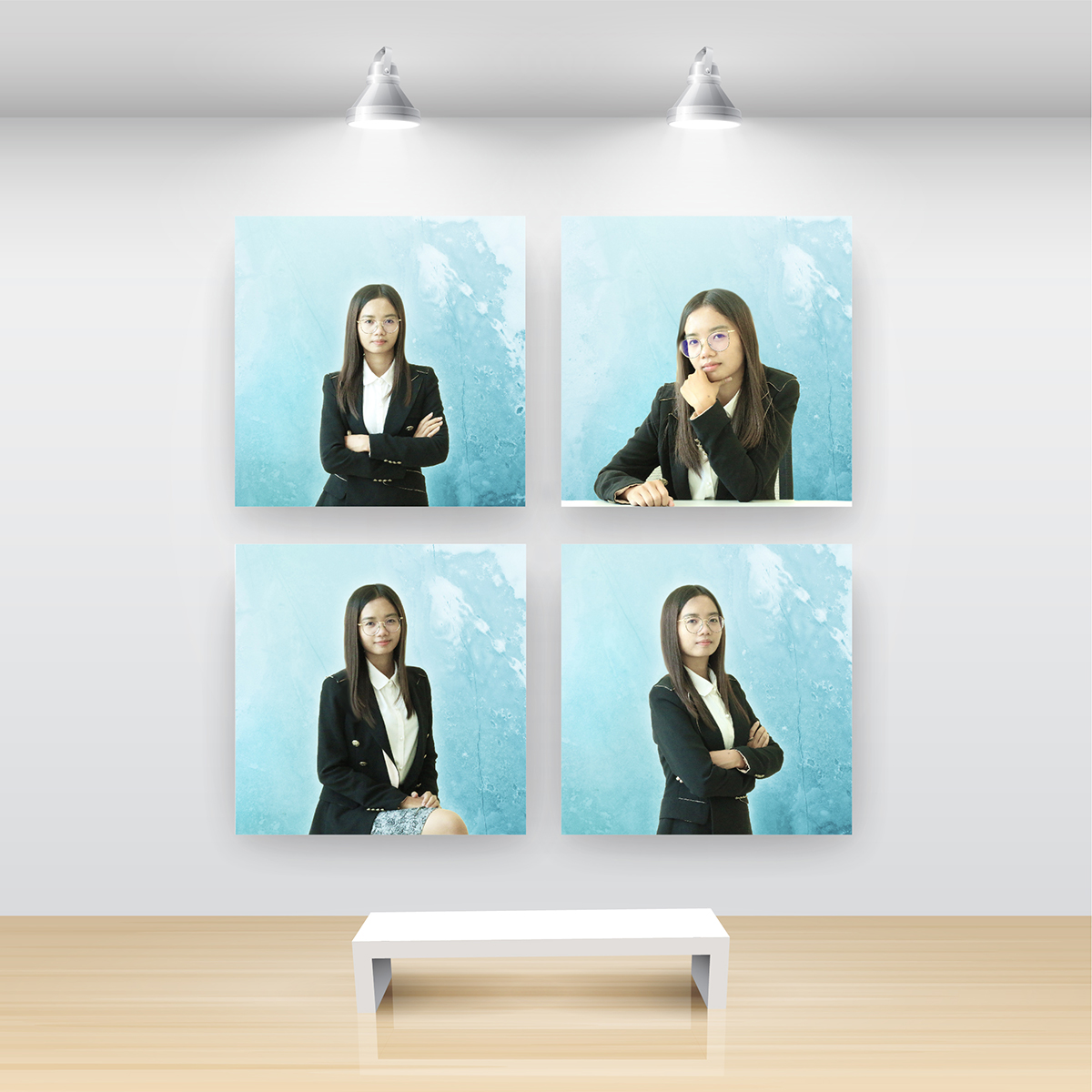 Professional profile pictures and layout Professional profile pictures and layout